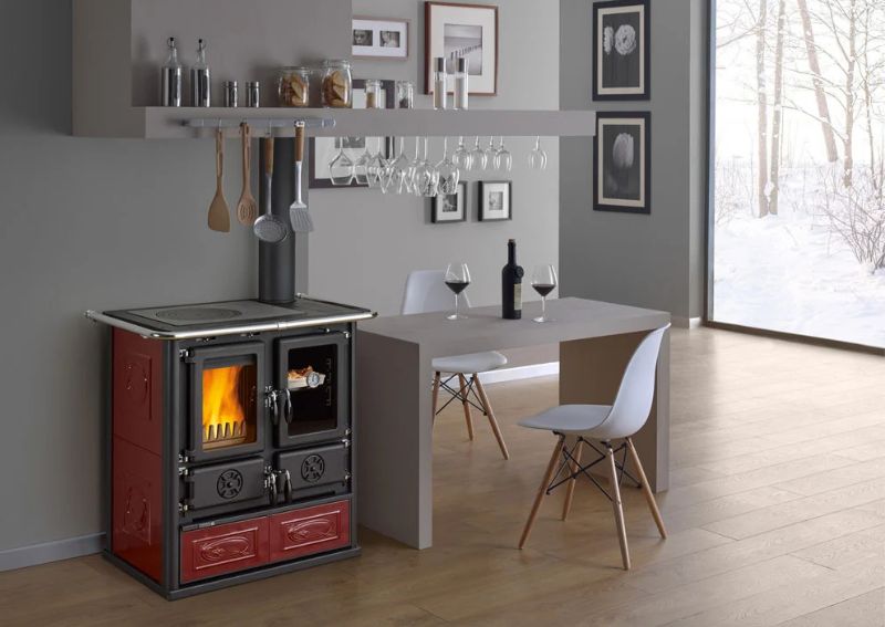 Italian wood cooker stove